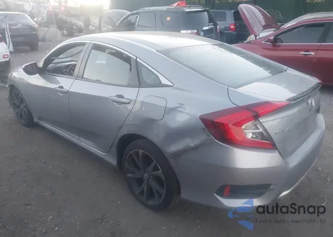 2019 Honda Civic Sport z USA, uszkodzony, nr VIN 2HGFC2F82KH593337